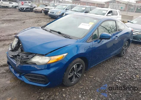 2015 Honda Civic Ex z USA, uszkodzony, nr VIN 2HGFG3B80FH525480